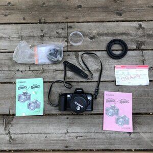 Vintage Canon EOS Rebel XS 35mm Film Camera W/ 28-90mm Lens